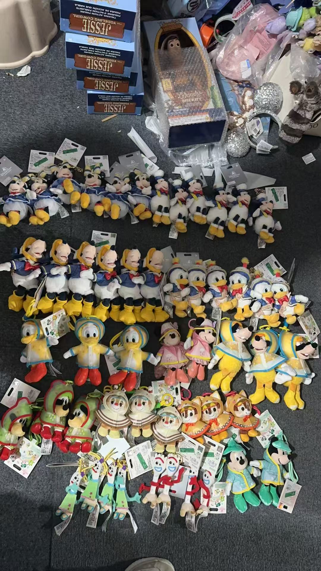 Disney character assortment from an earlier sourcing day